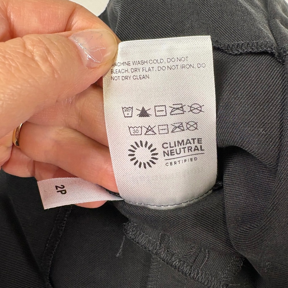 Reformation Avalon Paperbag Waist Pants‎ Trousers 2 Petite Relaxed Fit Going Out - Picture 7 of 10